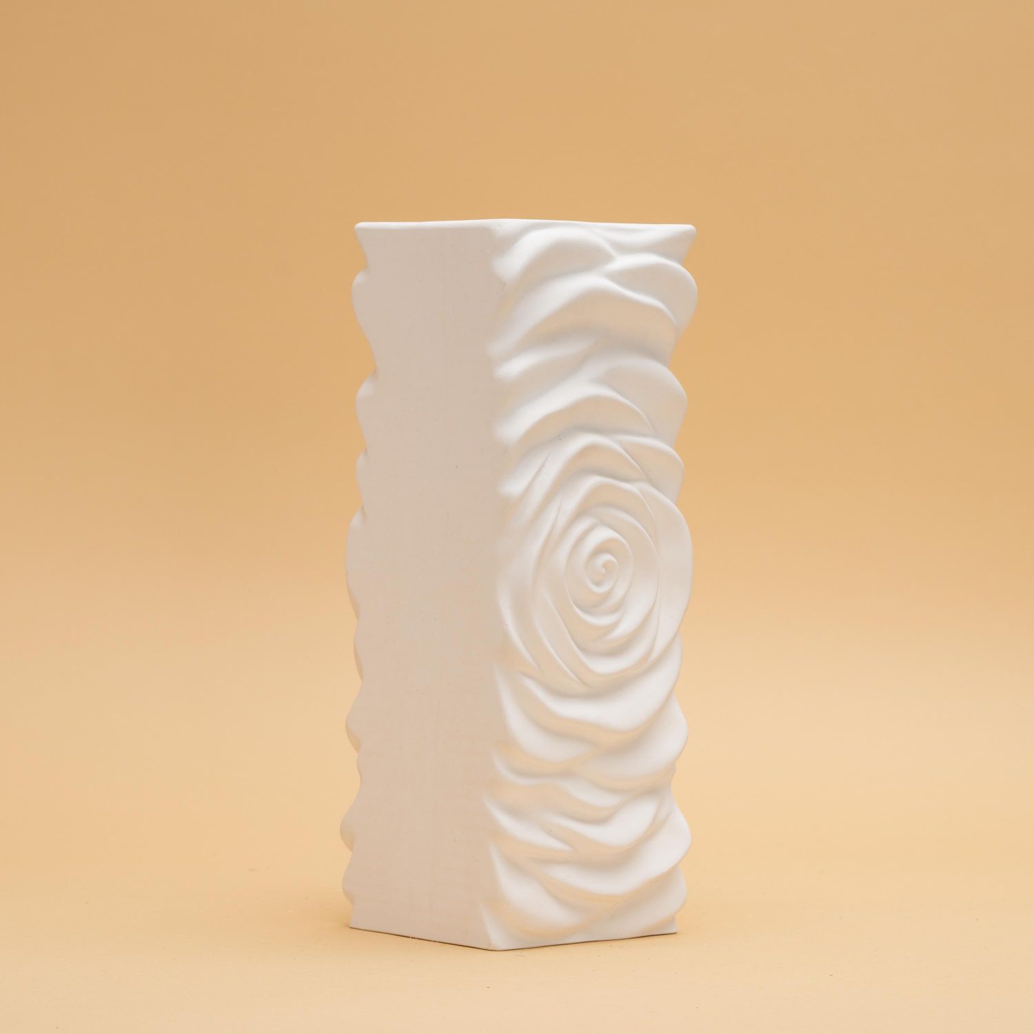 Vaza marmură La vie en rose albă 10×30 cm