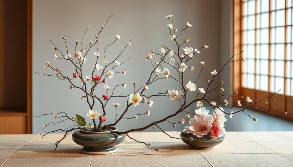 Expresie artistică în aranjamentele ikebana Expresie artistică în aranjamentele ikebana